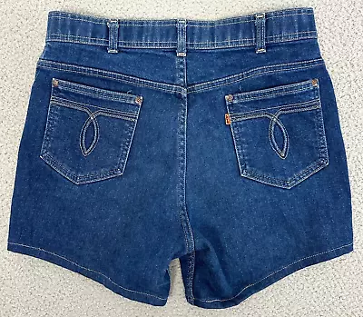 Vintage Levis Shorts Mens 34 With A Skosh More Room Denim Orange Tab • $25.99