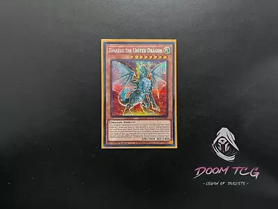 Yugioh! Timaeus The United Dragon MP23-EN003 SCR 1st Ed “Magician Deck Support” • $2.20