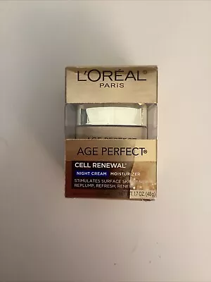 L’Oréal Age Perfect Cell Renewal Night Cream 1.7oz • $15.99