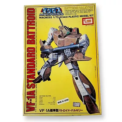 1/72 Macross Vf-1a Standard Battroid Valkyrie Imai B-1250 #57 Model Kit - New • $29.95