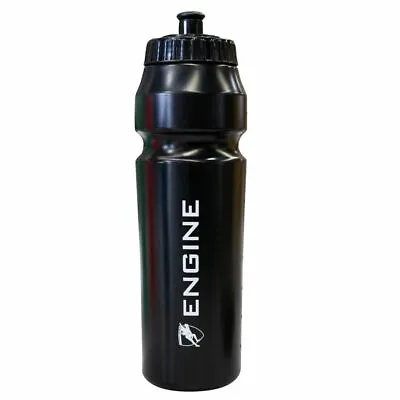 Engine 1 Litre Water Bottle Black  Swimming Drink Bottle Sports Water Bottle • $15