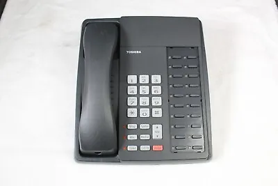 Lot Of 10 Toshiba DKT3020-S 20-Button Charcoal Digital Office Phones • $99.99