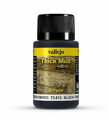 Vallejo Black Thick Mud Model Paint Kit • $16.37