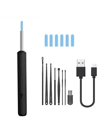 Wudaopu Video Otoscope Wireless Smart P90 Earwax Remover Check Wax Buildup New • $14.99