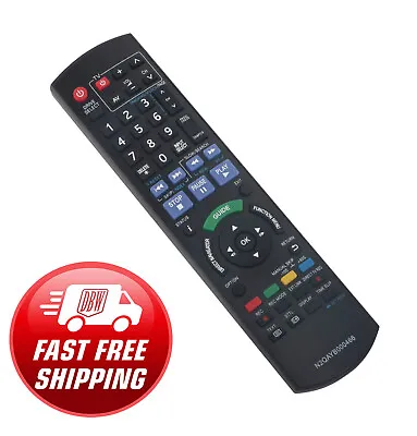 N2QAYB000466 Remote Replace For Panasonic DVD VHS Recorder DMR-EZ49V DMR-EX98 • £7.68