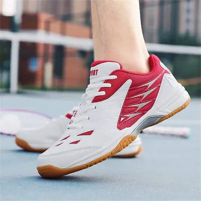 Men Tennis Badminton Volleyball Shoes Breathable Table Tennis Sports Male Shoe • $41.87