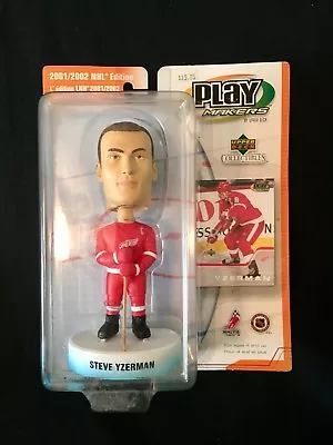 $29.99 • Buy Steve Yzerman Bobblehead Unopened Box 2001/2002 NHL Edtn Play Makers Upper Deck