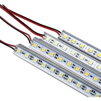 10pcs 50cm DC12V SMD 5050 36leds Hard Rigid Strip Bar Light U/V Aluminium Shell • $31.11