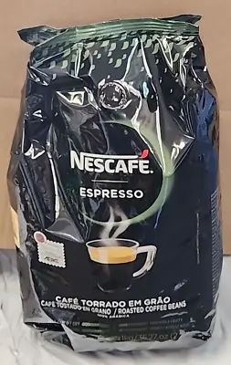 Nescafe Espresso Roasted Coffee Bean 1kg 2.2 Lbs Nestle Professional Whole Bean • $14.99