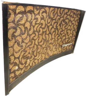 SEEBURG SPS2 Part: METALLIC MESH CURVED SPEAKER GRILL PANEL  25 & 1/2 X 14 & 1/2 • $50