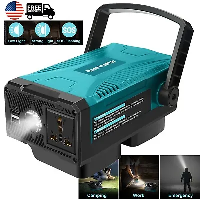 For Makita Power Inverter 18V Energy 50W 18V DC To 110V AC USB Port W/LED • $59.99