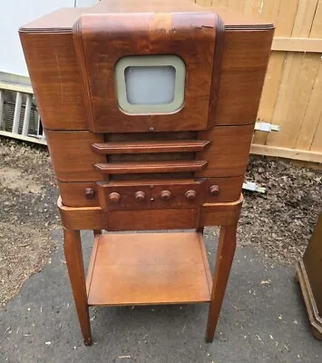 ~prewar Tv~ 1939 Andrea 1f5 Television Receiver Only Know Example W/stand • $25000