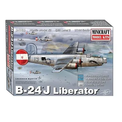 Minicraft 1/144 B-24J  Liberator  - 14750 • $34.99