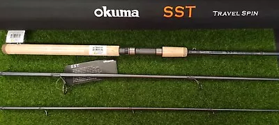 Okuma SST  A  Series Travel Mooching Rod 8'6  Med-Heavy 3pc W/ Case SST-S-863MHa • $99.95