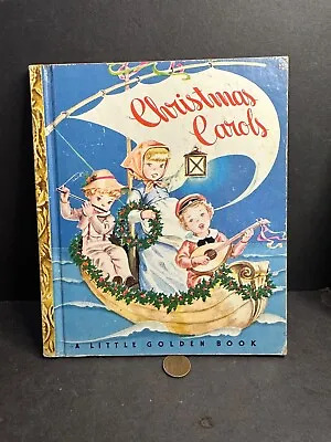 A Little Golden Book CHRISTMAS CAROLS 1946 1st Edition • $8.99