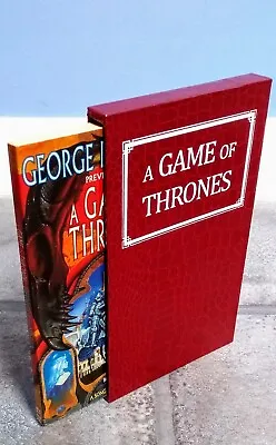 £899 • Buy *SIGNED* A Game Of Thrones Preview 1st Edition Proof George R R Martin Jim Burns