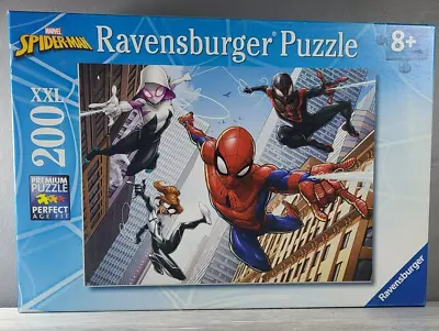 Marvel Spiderman 200 Pc. XXL Puzzle Ravensburger Puzzle • $24.99