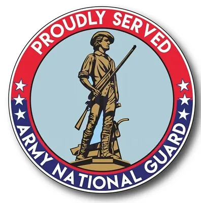 Army National Guard Veteran Decal Sticker 4  • $3.99