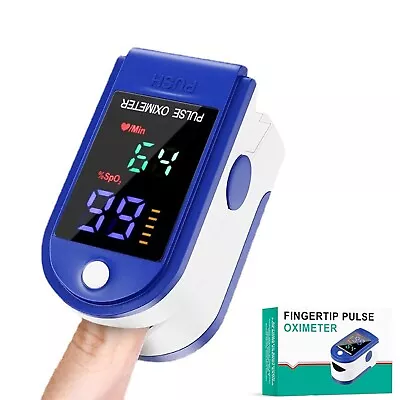 💕-Pulse Oximeter Finger Blood Oxygen Saturation Monitor SpO2 Heart Rate Measure • $4.99