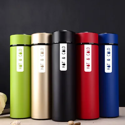 $24.99 • Buy HOT & COLD Stainless Steel Bottle Thermos Coffee Tea Fruit Infuser Drink Bottle