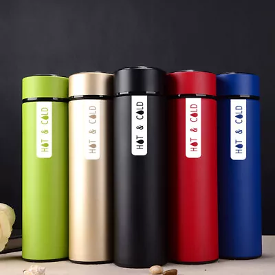$24.99 • Buy HOT & COLD Stainless Steel Bottle Thermos Coffee Tea Fruit Infuser Drink Bottle