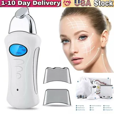 3 IN 1 Galvanic Spa Microcurrent Facial Massager Beauty Machine Wrinkle Remove • $47.39