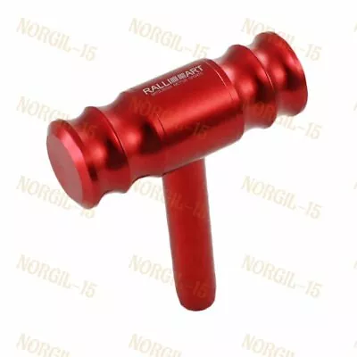 RALLIART Car Shift Knob Aircraft Joystick Transmission Racing Gear Shifter Red • $12.99