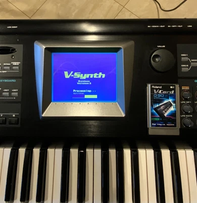 $1785 • Buy ROLAND V-Synth 61 Key V2.0 Digital Synthesizer Plus VCARD-1 D50