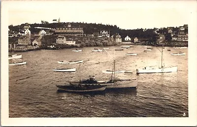 The Harbor Monhegan Maine Fishing Boats • $6.95