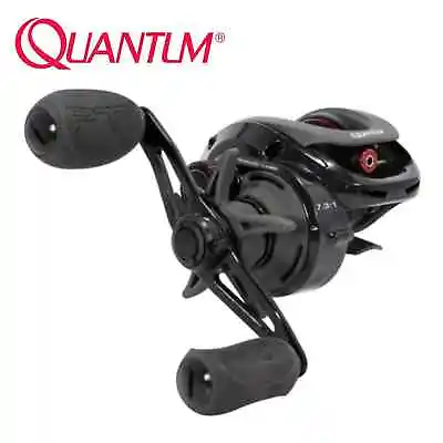 Baitcasting Reel Fishing Quantum Smoke SL101 SPT Left Handed Light Weight Carbon • $180.54