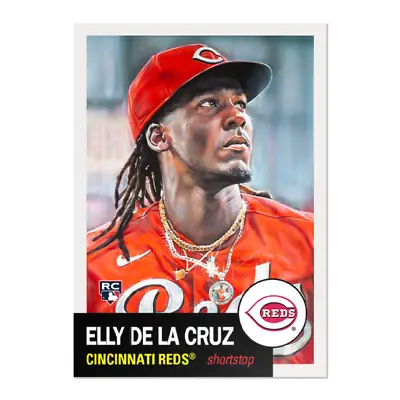 ELLY DE LA CRUZ RC - 2024 MLB Topps LIVING SET #706 - CINCINNATI REDS • $6.25