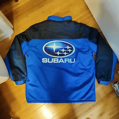 Subaru Racing Jacket Mens Size Medium M  • $39.99