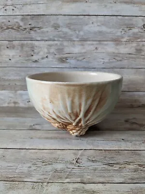 Vintage McCoy Pine Cone Bowl Footed Jardiniere 6.5 Planter • $29