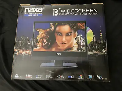 *NIB* 13.3 Inch Naxa 12Volt AC/DC LED HDTV ATSC W/DVD & Media Player/Car Package • $135