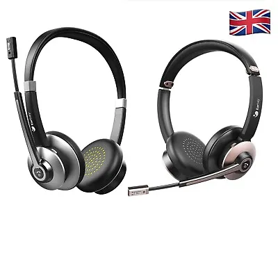 Earbay Bluetooth Headset Wireless Headset With Microphone Noise Cancelling • £21.99