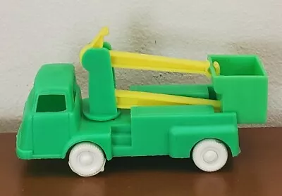 Vintage 1960s Plastic Toy Cherry Picker Truck Made In West Germany EUC • $15