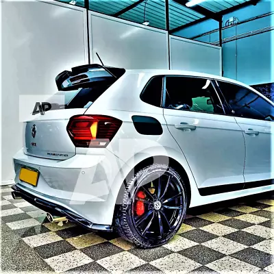 VW Polo MK6 AW GTI R Oettinger Style Carbon Fibre Boot Spoiler 2018+ • £77.96