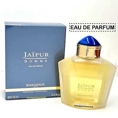 Jaipur By Boucheron For Men 3.4 / 3.3 Oz / 100 Ml Eau De Parfum Spray New In Box • $39.99