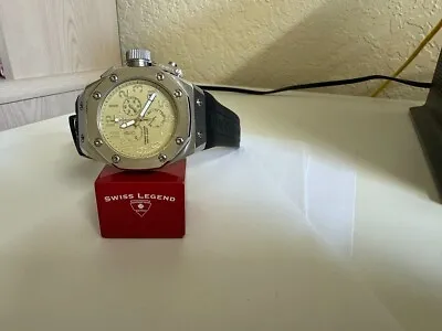 Swiss Legend Men's 10541 Trimix Diver Chronograph Watch • $85