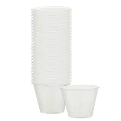 50 1 Ounce Graduated Plastic Measuring & Mixing Cups - Paint Hobby Airbrush • $7.99