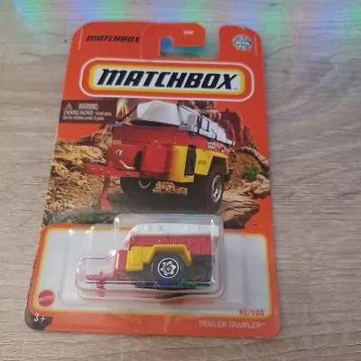 Matchbox 1/64 Diecast #92/100 Red Trailer Trawler • $2.40