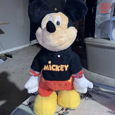 Roller Skating Disney MICKEY MOUSE 17  Mattel 2009 Working Dance Star Toy • £28.92