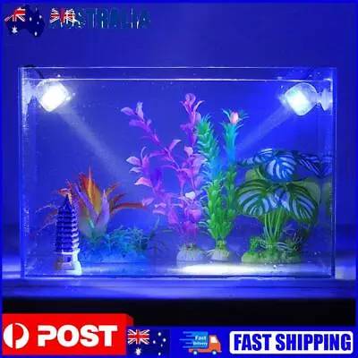 1W Mini Waterproof Aquarium LED Spotlight For Fish Tank Submersible Lamp • $11.59
