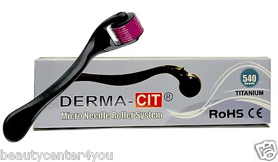 Derma Micro Skin Roller  1.5 Mm Black Anti-aging Scars Acne Cellulite Beard • $10.45