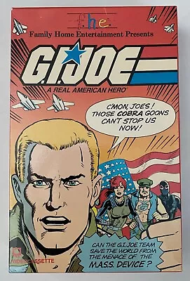 1983 G.I. Joe A Real American Hero VHS Tape Play Tested • $6.99