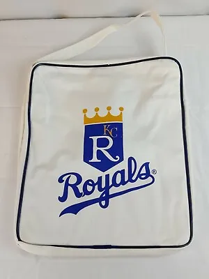 Vtg KC Royals Baseball Yago Matador Canvas Zip Game Bag Strap Travel Kansas City • $20