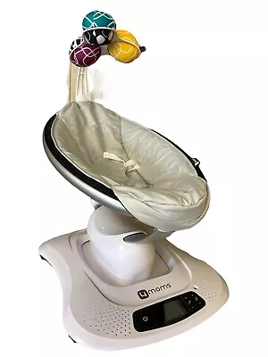 4moms MamaRoo 4.0 Multi-Motion Bluetooth Plush Baby Swing Model 1037 • $135