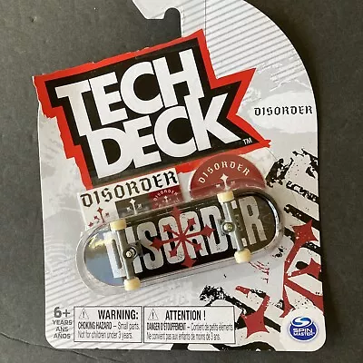 Tech Deck  Rare Skateboard  Disorder • $9