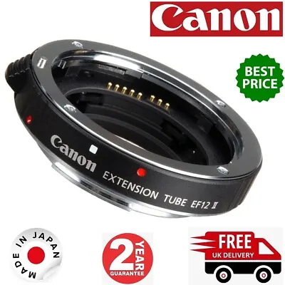 Canon AF Extension Tube EF 12 II Macro 9198A001 (UK Stock) • £99