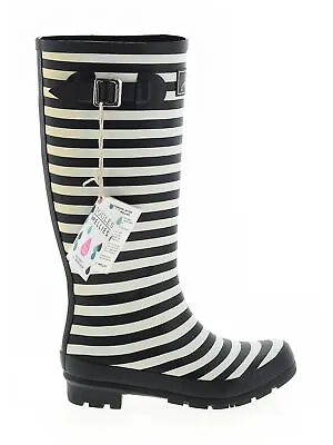 NWT Joules Women White Rain Boots US 7 • $15.99